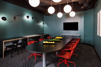 The flat resident shared conference room